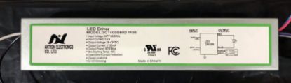 Picture of LED Driver, 60 watts (1150), 26-43V DC Dimming 0-10V, Max. 1.15A, Damp Locations, 347V