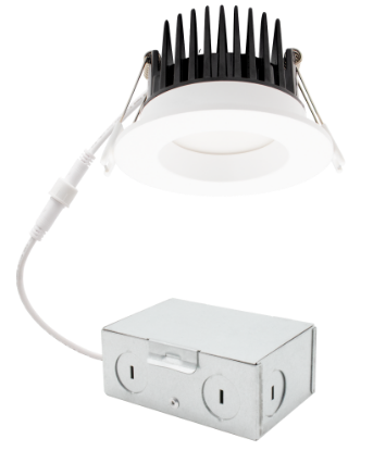 Picture of 3'' Regressed Module Downlight, 10 watts, 820 lms, Pre-select 5 CCT, Triac Dimming, 120V, Round, Wet Location