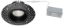 Picture of 4'' LED Trimless Recessed Downlight, 15 watts, Triac Dimming, 1230 lms, 5 CCT Switchable, 120V, Wet Location, Round, Black