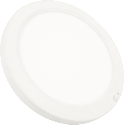 Picture of 9" LED Flush Mount with PIR Motion Sensor & Photocell, 18 watts, 1476 lms, CRI 90+, Pre-select 5 CCT, Dims to 30% by Sensor, IC & Wet Location Rated, Round, White