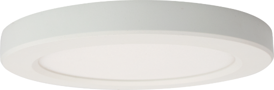 Picture of 6" LED Flush Mount, 15 watts, 1230 lms,  Pre-select 5 CCT, Triac Dimming, IC & Wet Location Rated, Round 