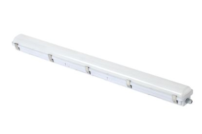 Picture of LED Vapor Tight IP65 Rated, 4FT, Pre-Select 3 Wattage 60-70-80W, Pre-Select 4CCT 3000K-3500K-4000K-5000K, 135lms/W, Dimming 0-10V, 120-347V