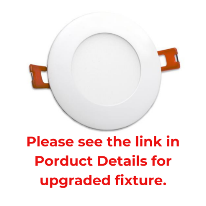 Picture of 3'' Slim LED Light Panel, 6 watts, Dimmable, CCT 3K-4K, 120V, Round